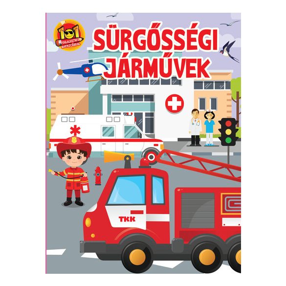 Sürgősségi járművek - Foglalkoztató matricákkal