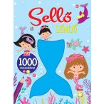 Sellő színező - 1000 strasszkő