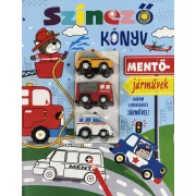 Színező könyv - Mentőjárművek