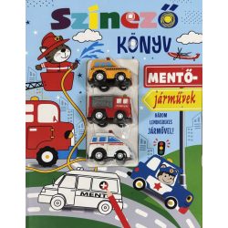 Színező könyv - Mentőjárművek