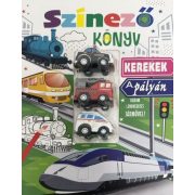 Színező könyv - Kerekek a pályán