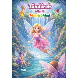 Tündérek kifestő - Matricákkal