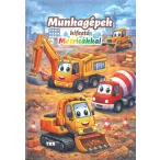 Munkagépek kifestő - Matricákkal