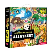 Állatkert - Foszforeszkáló puzzle