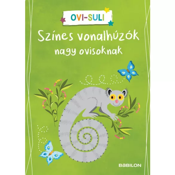 Színes vonalhúzók nagy ovisoknak