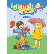   Leleményes 6-7 éves - Ellentétek / Matricás foglalkoztatófüzet