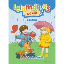   Leleményes 6-7 éves - Ellentétek / Matricás foglalkoztatófüzet