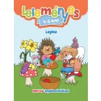   Leleményes 4-5 éves - Logikai feladatok / Matricás foglalkoztatófüzet