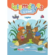   Leleményes 5-6 éves - Logikai feladatok / Matricás foglalkoztatófüzet