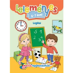   Leleményes 6-7 éves - Logikai feladatok / Matricás foglalkoztatófüzet