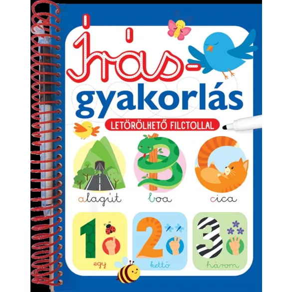 Írásgyakorlás - Letörölhető filctollal