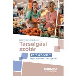   Társalgási szótár - kereskedelem - angol, francia és orosz nyelven