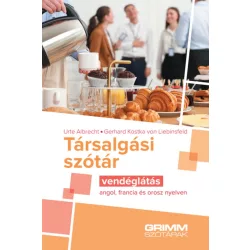   Társalgási szótár - vendéglátás - angol, francia és orosz nyelven