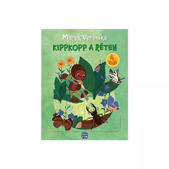 Kippkopp a réten - puzzle könyv
