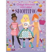 Csillogó öltöztető matricákkal - Shopping